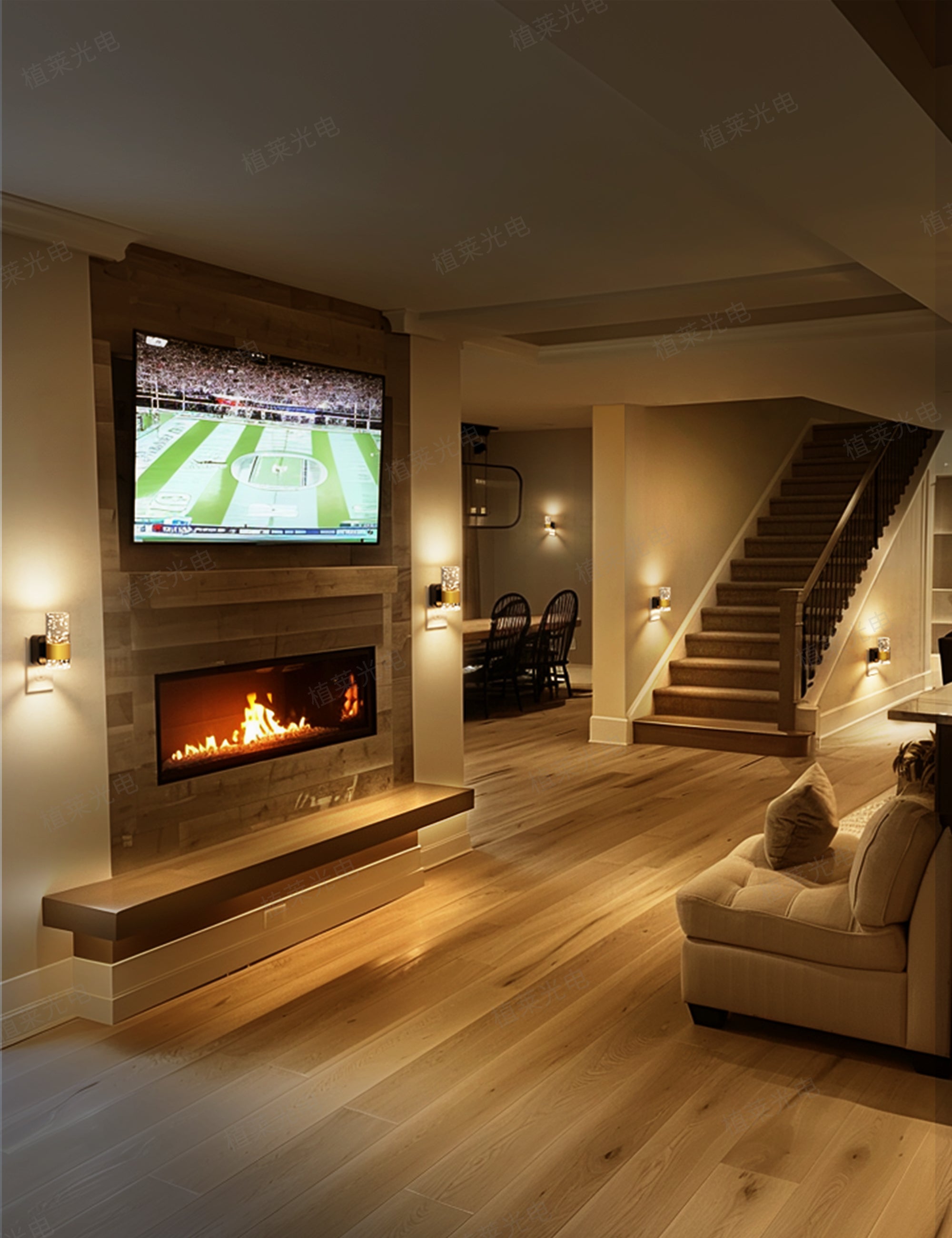 LOHASLED Night Light, Dust to Dawn, Dimmable, 2 Pack, Bubble Acrylic Design